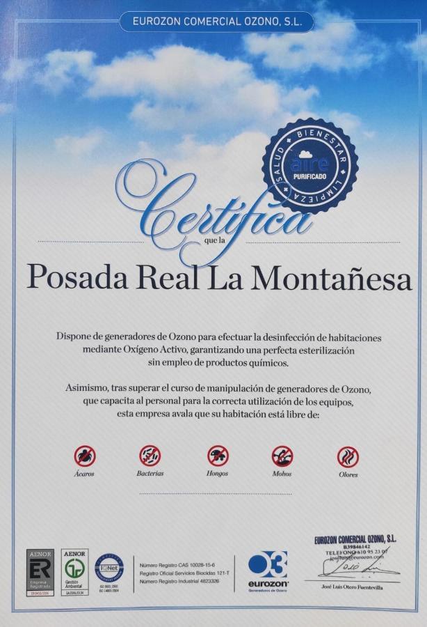 Posada Real La Montanesa Corrales De Buelna Екстер'єр фото